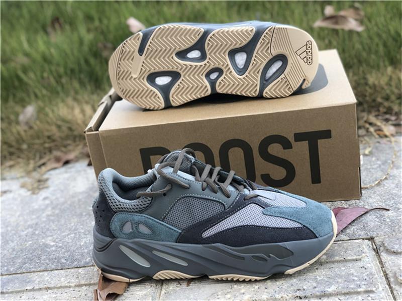 PK GOD YEEZY 700 BOOST Teal Blue RETAIL MATERIALS READY TO SHIP